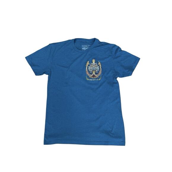 Rokfit Athletic Streetwear T-shirt Medium Face Any Challenge Conquer Any Fear - Picture 1 of 6